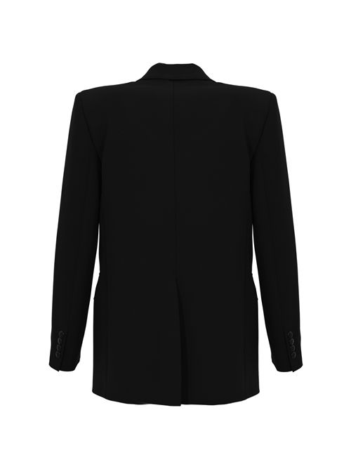 Blazer monopetto MSTBOSCO in cady Nero MAX MARA STUDIO | 2616041025600001